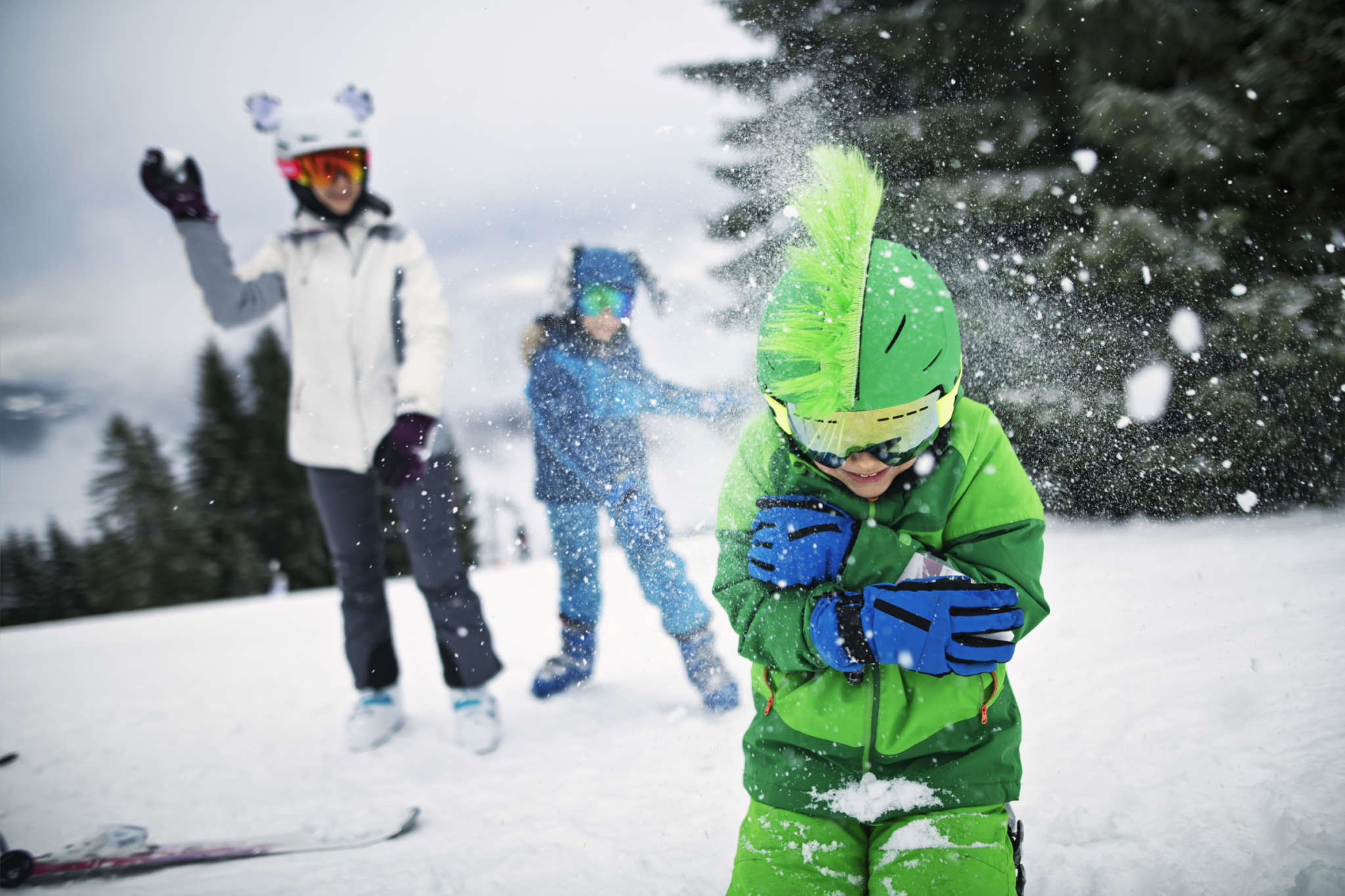 Jennerkids Schneespaß