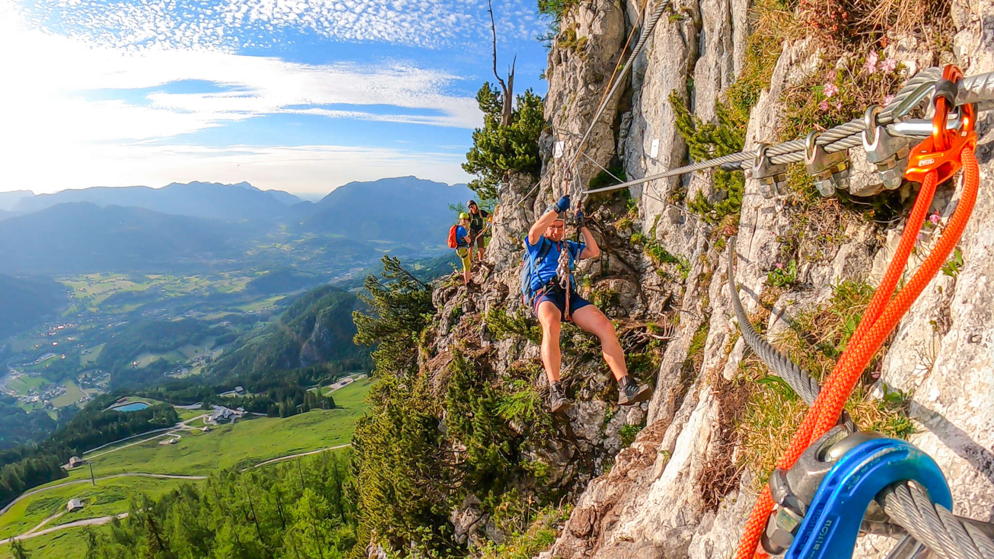 Klettersteige am Jenner
