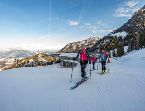 Langer Skitourenabend in der Halbzeit & Jenneralm