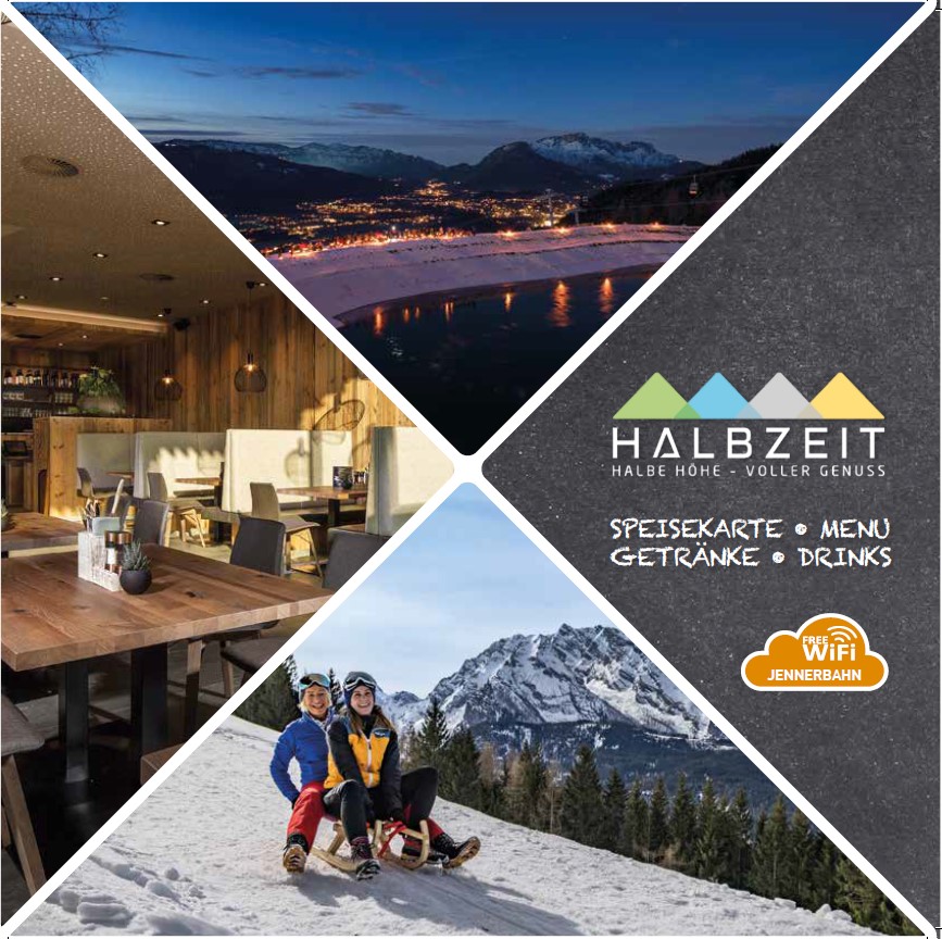 Speisekarte Halbzeit