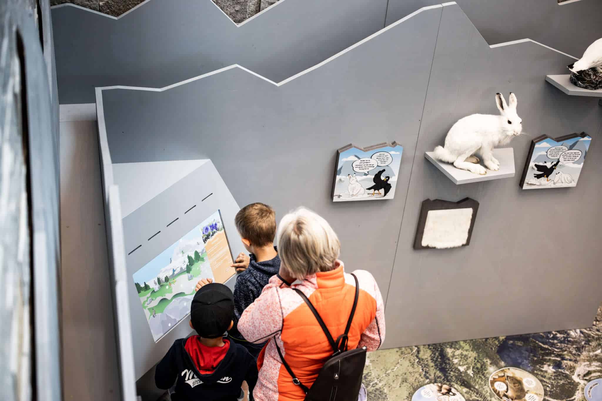 Das ist der Gipfel - Ausstellung Nationalpark Berchtesgaden Jennerbah-Bergstation