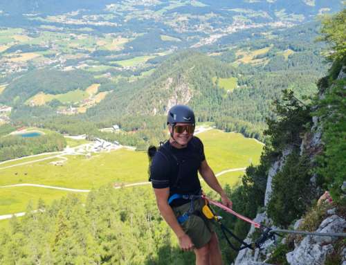 Erste Schritte im Klettersteig: der Schützensteig am Jenner