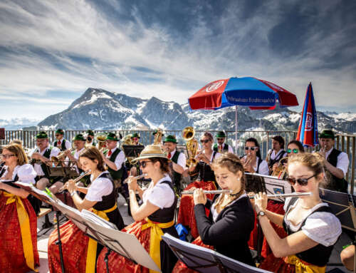 Standkonzert auf 1.800 m