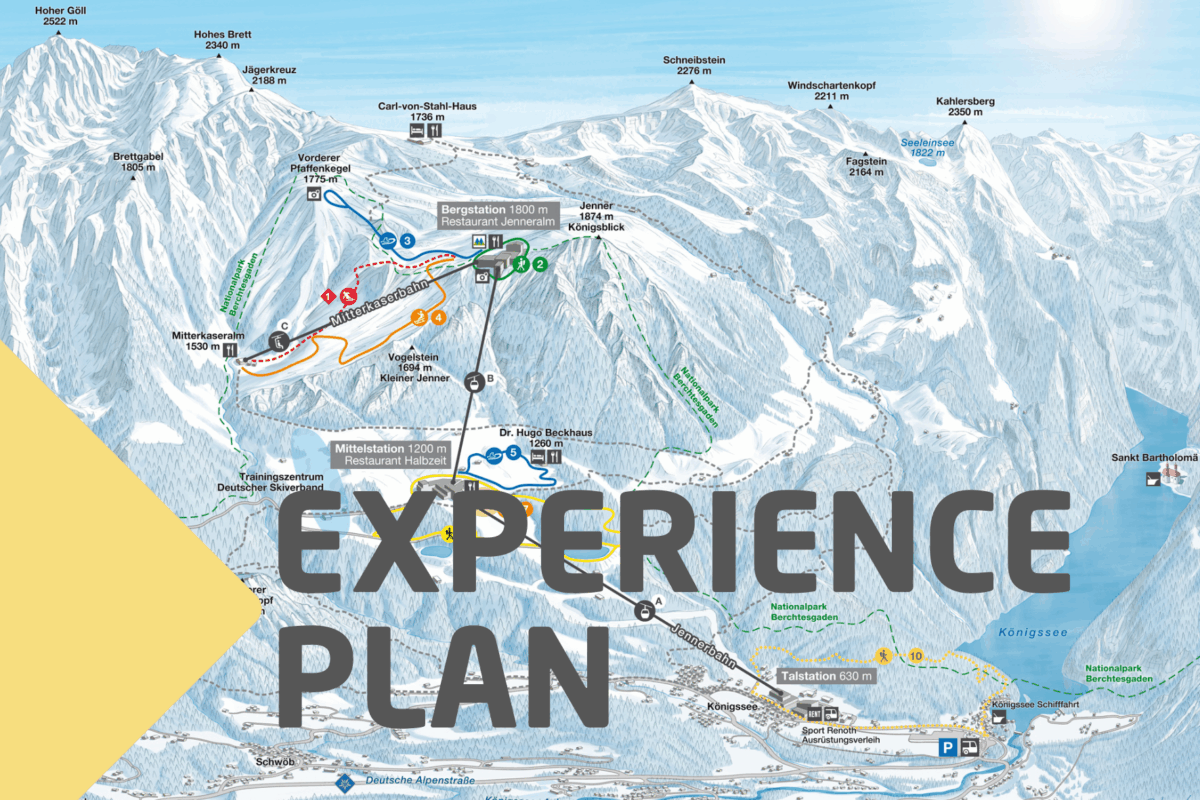 Ski tours on the jenner