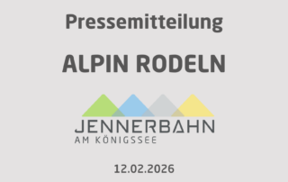 Alpin Rodeln Presse mitteilung CTA